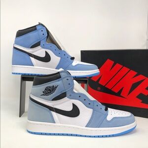 Nike Air Jordan 1 Retro High OG University Blue 555088-134 Men’s Shoes -Size 8.5